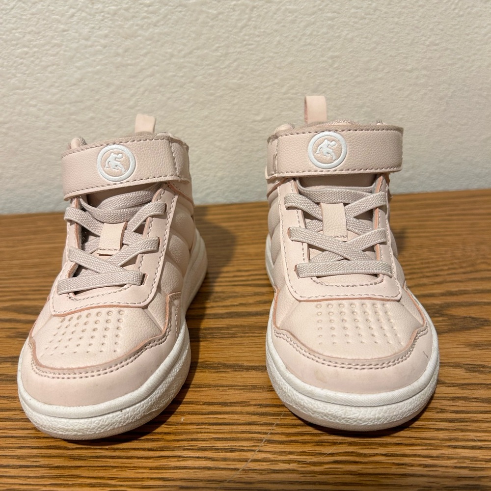 Andi Pink High-tops For Little Girls - Picture 4 of 10